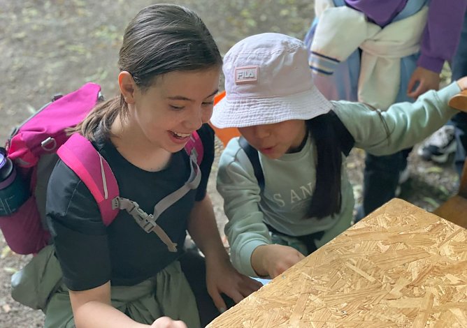 Waldjugendspiele mit en Brecht-Schule-Kindern (Foto: K.Vopel) Waldjugendspiele mit en Brecht-Schule-Kindern (Foto: K.Vopel)