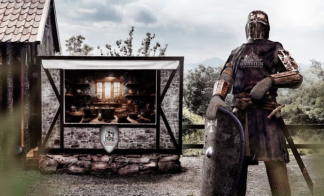 Neue Attraktion auf der Burgruine Hohenstein (Foto: NUV) Neue Attraktion auf der Burgruine Hohenstein (Foto: NUV)