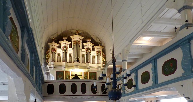 Die Limlingeröder Orgel (Foto: Evangelischer Kirchenkreis Südharz) Die Limlingeröder Orgel (Foto: Evangelischer Kirchenkreis Südharz)