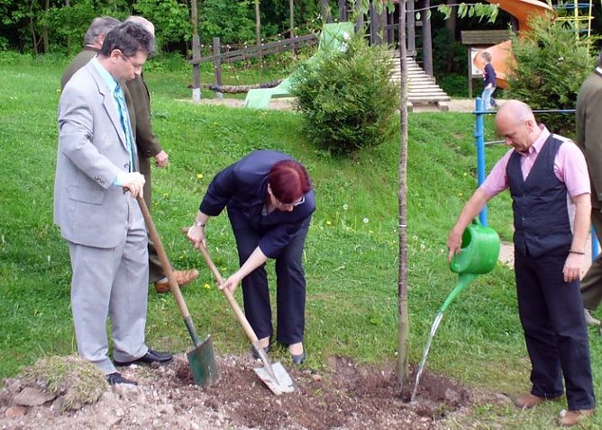 Besuch in Neustadt (Foto: H. Urban)
