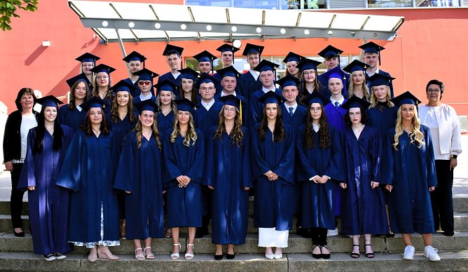 Der Abschlussjahrgang 2025 (Foto: Schillergymnasium Bleicherode)