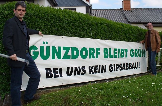 Gegen Gipsabbau (Foto: privat)