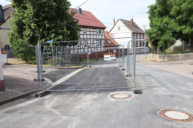 Straßenausbesserung in Leimbach (Foto: Stadt Nordhausen) Straßenausbesserung in Leimbach (Foto: Stadt Nordhausen)