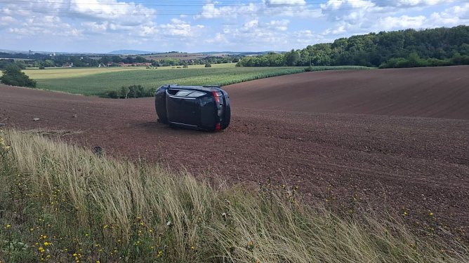 Unfall bei Werther (Foto: S. Dietzel)
