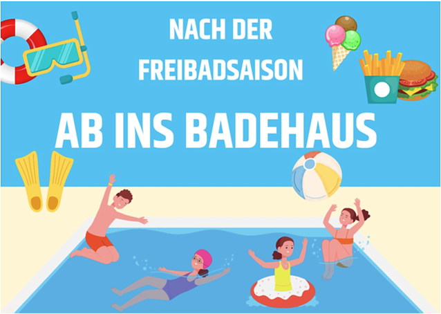 Badespa&szlig; auch nach der Saison (Foto: Badehaus Nordhausen)