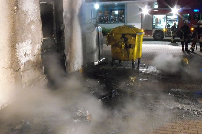 Brand in Sollstedt (Foto: privat)