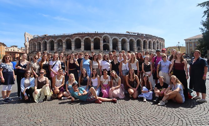 12. Klassen des Humboldt Gymnasiums in Venedig (Foto: K.Schanz)