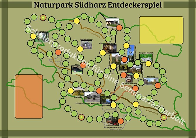 Entdeckerspiel f&uuml;r den Naturpark S&uuml;dharz (Foto: Frank Tuschy)