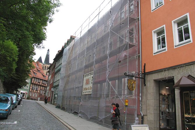 Sanierung in der Altstadt (Foto: psv)