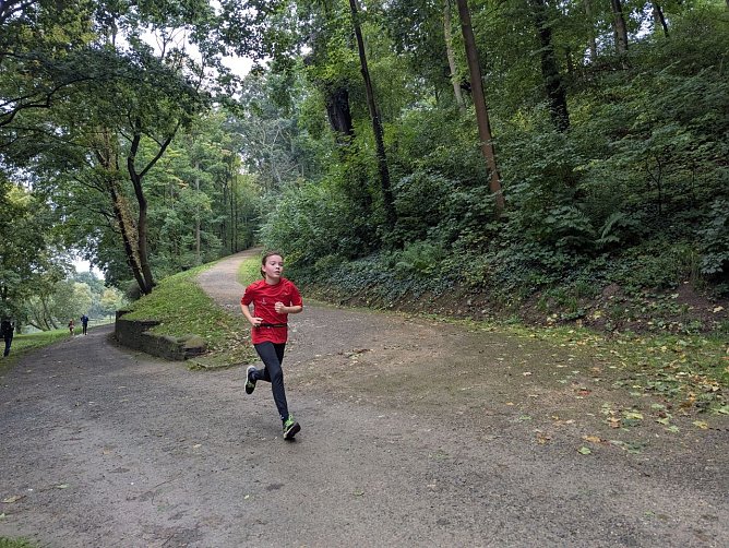 Lisanne Skara lief als erste im Ziel ein (Foto: HSG Nordhausen)