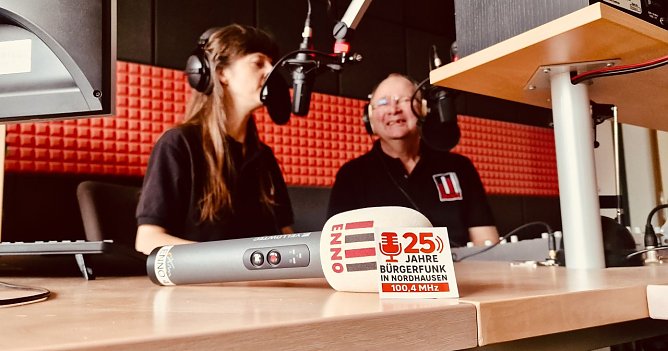 Seit 25 Jahren auf Sendung - Radio ENNO feiert Geburtstag (Foto: agl) Seit 25 Jahren auf Sendung - Radio ENNO feiert Geburtstag (Foto: agl)