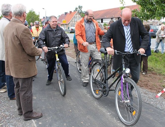 Testfahrt (Foto: J. Piper) Testfahrt (Foto: J. Piper)