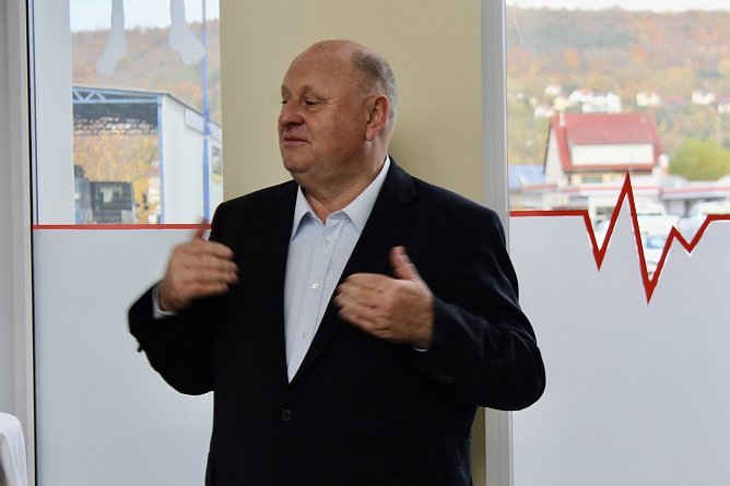 Neuer Standort f&uuml;r Kardiologie in Sondershausen er&ouml;ffnet. Bauherr Helmut Peter  (Foto: Eva Maria Wiegand)