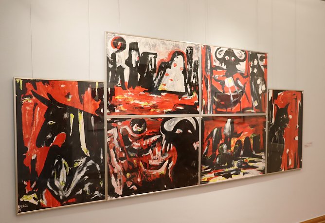 Das Kunsthaus sieht rot (Foto: Stadtverwaltung Nordhausen)