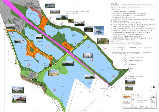 Maßnahmekatalog für die Kiesgewässer (Foto: Stadt Nordhausen) Maßnahmekatalog für die Kiesgewässer (Foto: Stadt Nordhausen)
