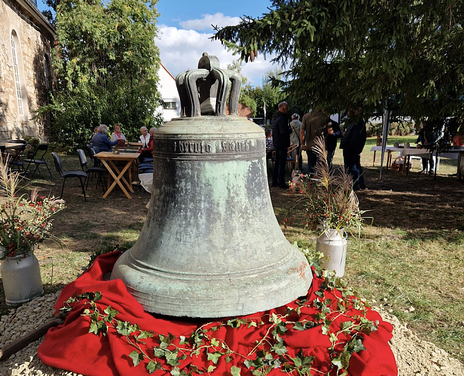 Die Geschichte der verschollenen Glocke von Nohra wird am Wochenende auf dem Vereinsmarkt erz&auml;hlt (Foto: Evangelischer Kirchenkreis S&uuml;dharz)