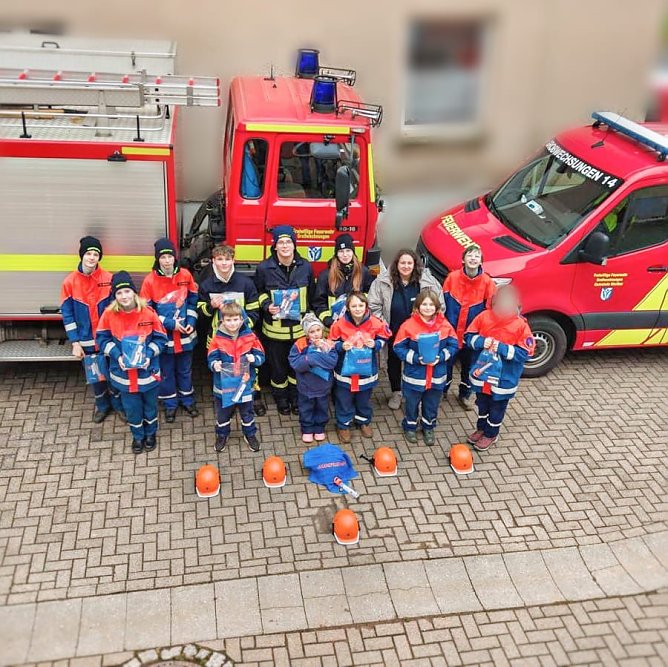 Die Werther'sche Jugendfeuerwehr (Foto: Julian Rathmann) Die Werther'sche Jugendfeuerwehr (Foto: Julian Rathmann)