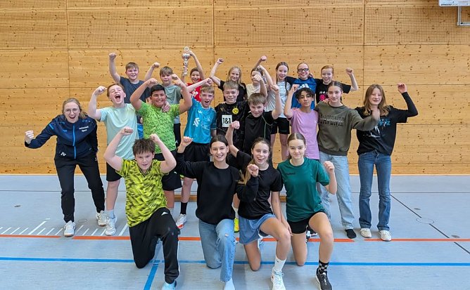Die Zweifelderballer des Schiller-Gymnasiums (Foto: Josefine Vargas)