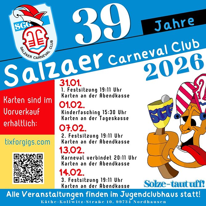 Veranstaltungen des SSC f&uuml;r 2026 (Foto: SCC, Josefin K&uuml;hn)