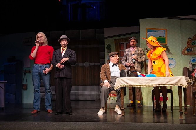 Das Theater Rudolstadt bringt die Olsenbande auf die B&uuml;hne (Foto: Frederike L&uuml;dde)