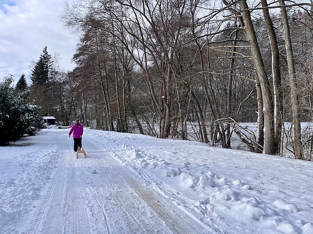 Es bleibt auch die n&auml;chsten Tage kalt und winterlich. (Foto: ssc)