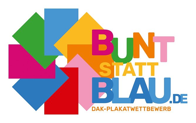 Die Aktion "bunt statt blau" startet in das 17. Jahr (Foto: DAK) Die Aktion "bunt statt blau" startet in das 17. Jahr (Foto: DAK)