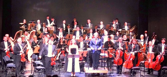 Das Loh-Orchester begeisterte beim 3. Sinfonierkonzert in Nordhausen. (Foto: Christel Laude) Das Loh-Orchester begeisterte beim 3. Sinfonierkonzert in Nordhausen. (Foto: Christel Laude)