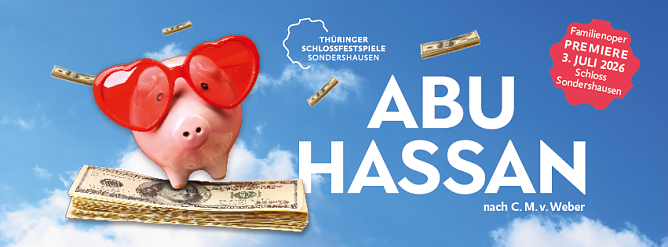 Plakat für die Familienoper "Abu Hassan" (Foto: Theater Nordhausen) Plakat für die Familienoper "Abu Hassan" (Foto: Theater Nordhausen)