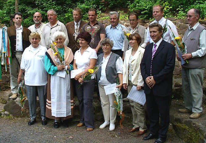 Jubilare und G&auml;ste (Foto: nnz)