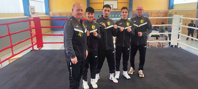 Die Nachwuchsboxer des BSG Altstadt 05 Nordhausen. (Foto: Tobias Ostmann)