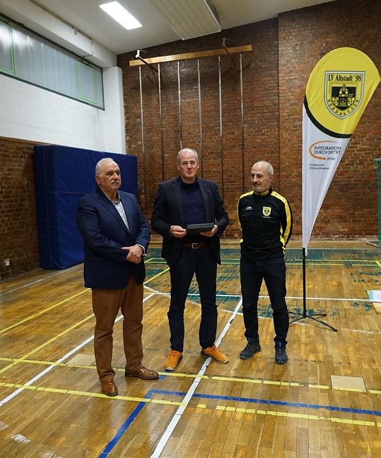 Auszeichnung beim LV Altstadt. (Foto: Martin Gremmer ) Auszeichnung beim LV Altstadt. (Foto: Martin Gremmer )