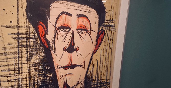 Im Kunsthaus Meyenburg blickt man auf den Clown in der Kunst (Foto: agl)