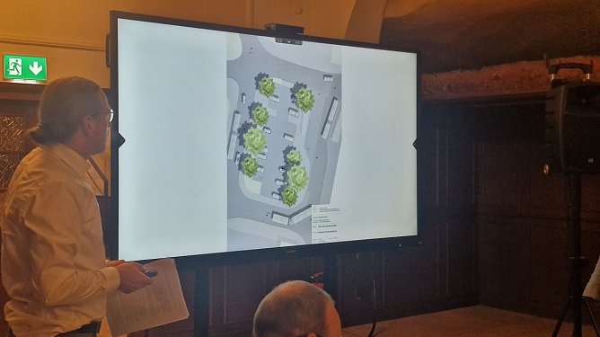 Ein Vorschlag zur Umgestaltung des Platzes der Gewerkschaften (Foto: agl) Ein Vorschlag zur Umgestaltung des Platzes der Gewerkschaften (Foto: agl)
