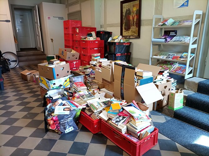 So sieht es derzeit im Pfarrhaus aus. (Foto: Frank Tuschy) So sieht es derzeit im Pfarrhaus aus. (Foto: Frank Tuschy)