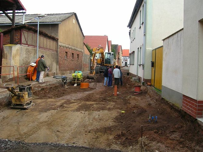 Es wird gebuddelt (Foto: nnz)
