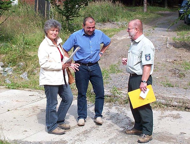 Vor Ort in sophienhof (Foto: nnz)
