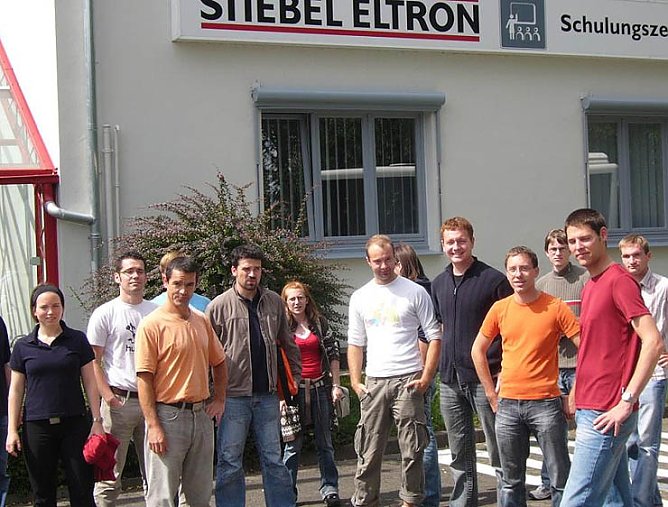 Unternehmensbesuch (Foto: fhn)