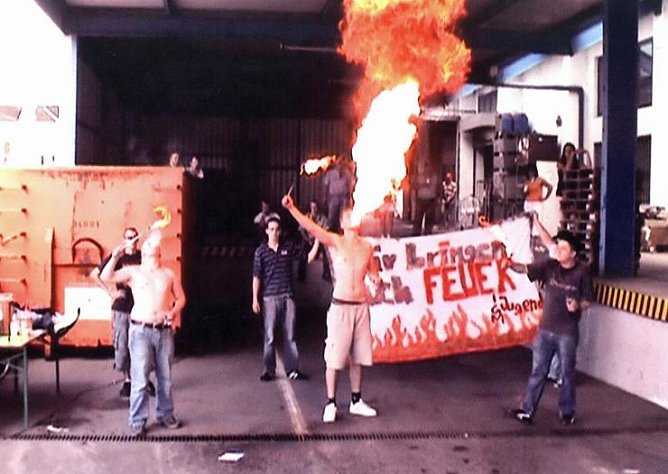 Feuer im Gel&auml;nde (Foto: nnz)