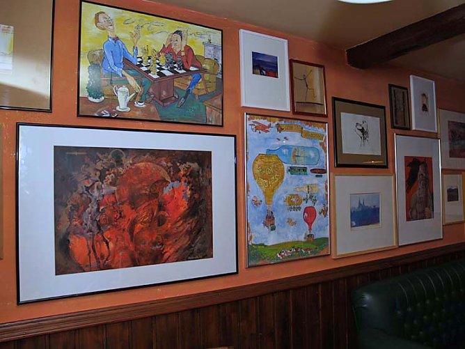 An der Wand (Foto: nnz) An der Wand (Foto: nnz)