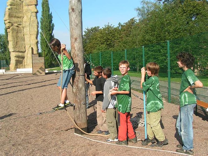 Spaß beim Klettern (Foto: nnz) Spaß beim Klettern (Foto: nnz)