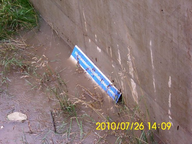 Viel Wasser (Foto: F. Tabatt)