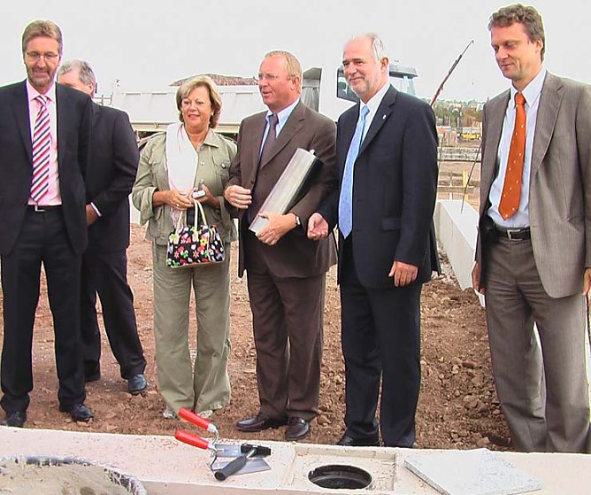 Grundsteinlegung (Foto: nnz) Grundsteinlegung (Foto: nnz)