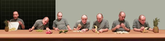 Die Sache mit der Banane (Foto: Agentur)