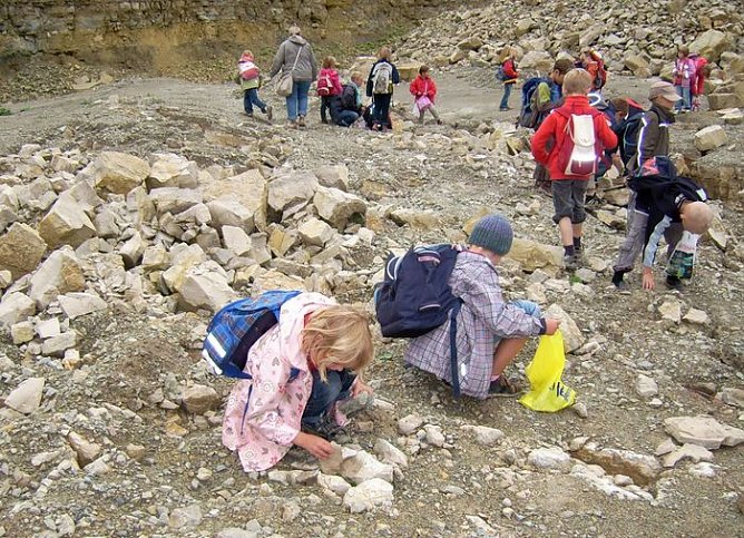 Im Steinbruch (Foto: privat)