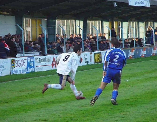 Wacker gegen Neustadt/Orla (Foto: Archiv Verkouter)