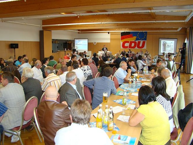 Wahlparteitag der CDU (Foto: J. Seifert)