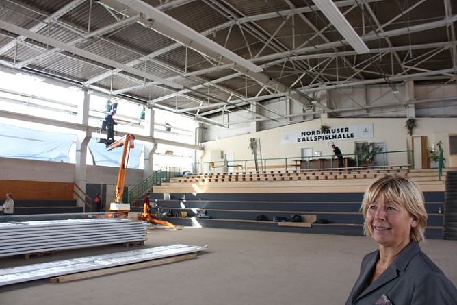 Rinke in der Ballspielhalle (Foto: psv)