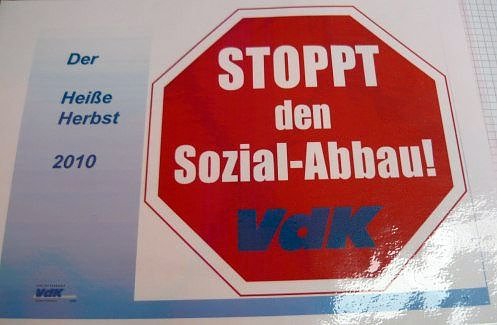 Aktionen angek&uuml;ndigt (Foto: privat)