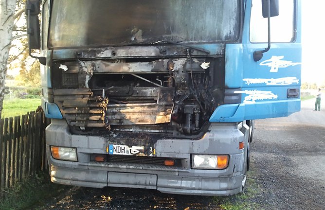 Abgefackelt (Foto: privat)