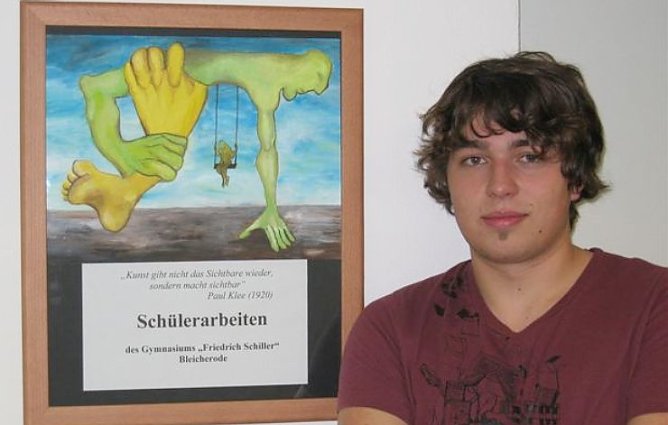 Plakat entworfen (Foto: sm)